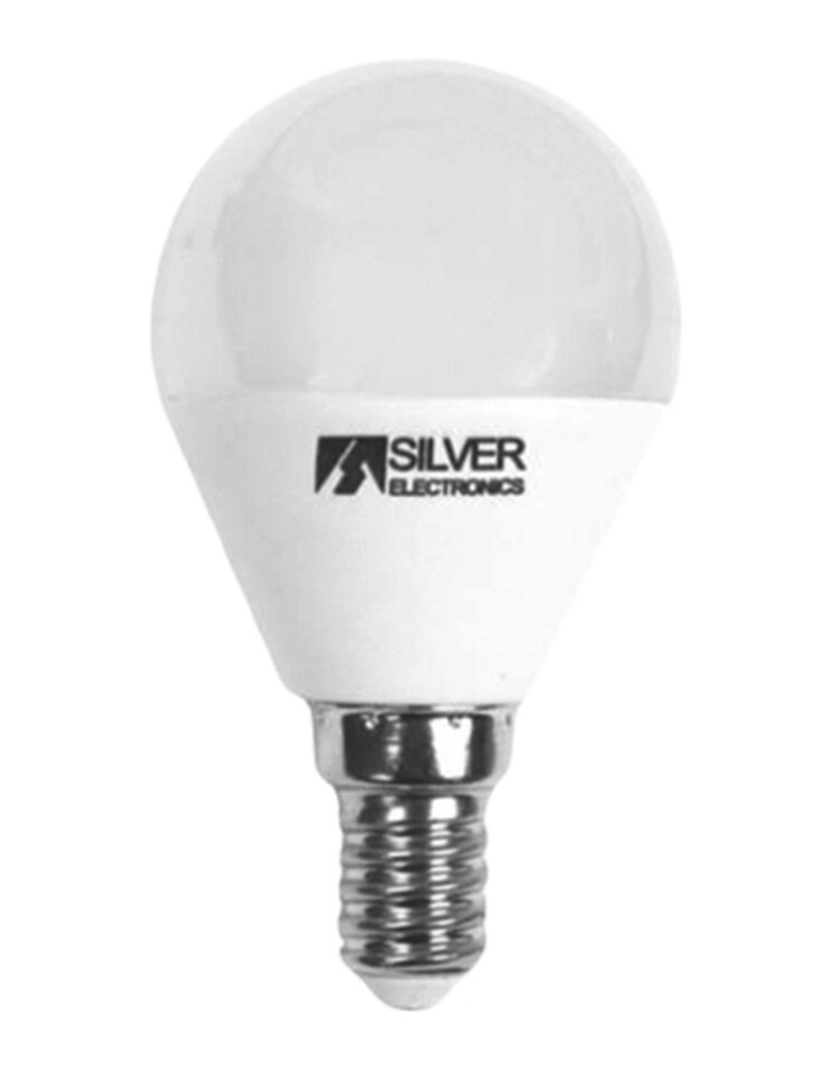 Silver Electronics - Lâmpada LED esférica Silver Electronics ESFERICA 960714 E14 7W