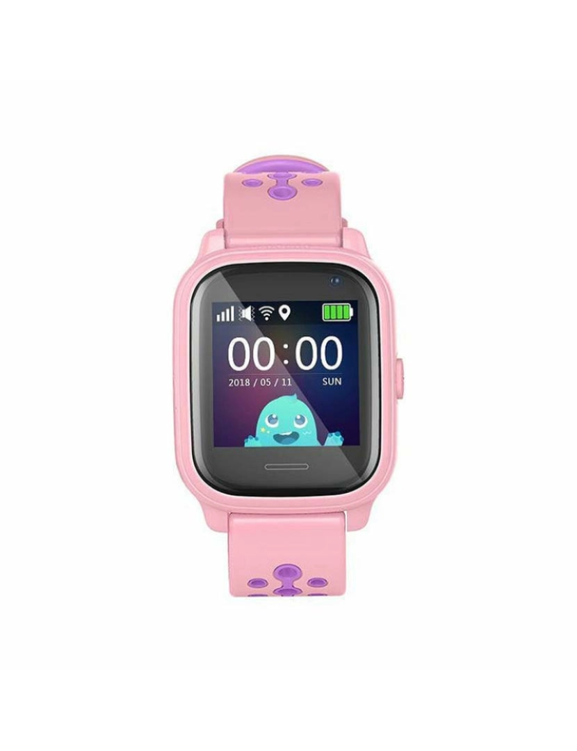 Leotec - Smartwatch KIDS ALLO GPS 1,3´´ Cor de Rosa Aço
