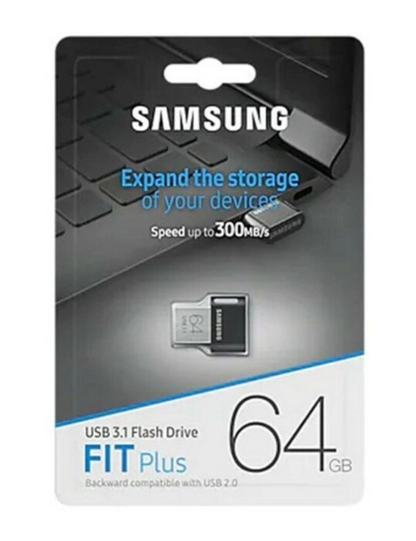 imagem de Memória USB 3.1 Samsung Bar Fit Plus Preto4