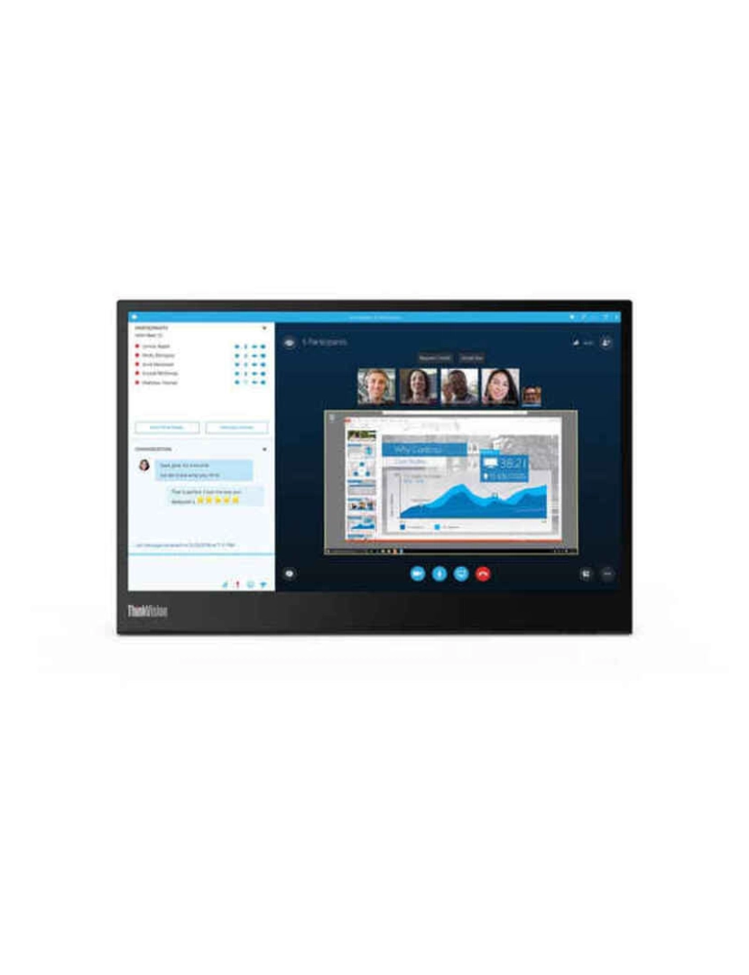 imagem de Monitor Lenovo M14 IPS 14" IPS1