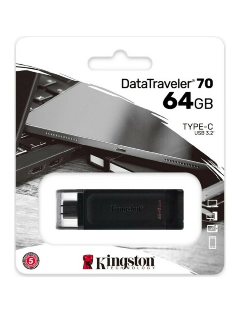 imagem de Memória USB Kingston usb c2