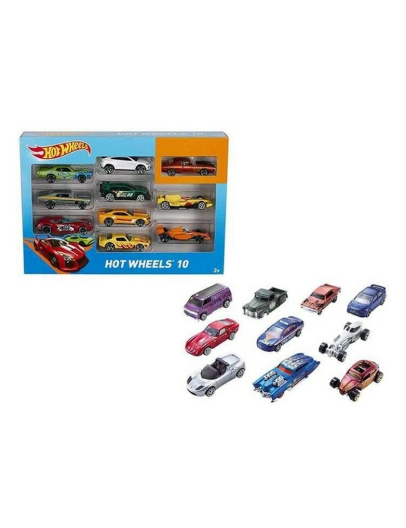 imagem de Playset de Veículos Hot Wheels Metal (10 Pcs)2