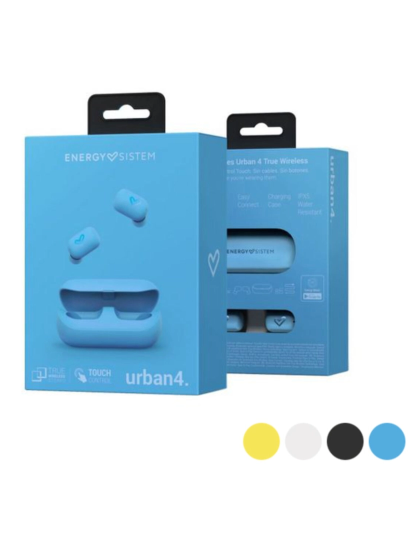 imagem de Auriculares Bluetooth com microfone Energy Sistem Urban 4 True 380 mAh1