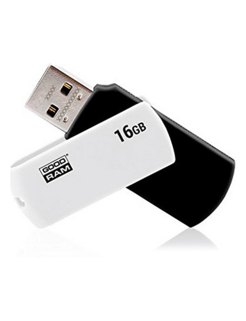 imagem de Pendrive GoodRam UCO2 USB 2.0 Branco/Preto Memória USB2