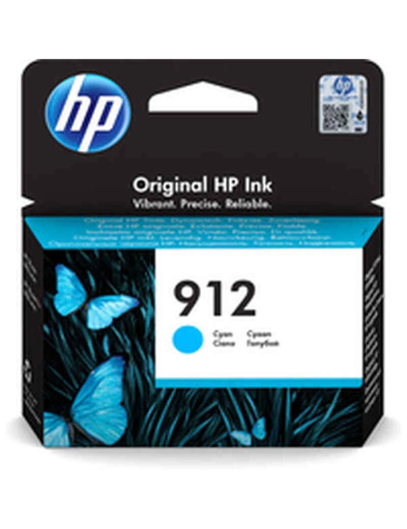 HP - Tinteiro de Tinta Original HP T912 Ciano