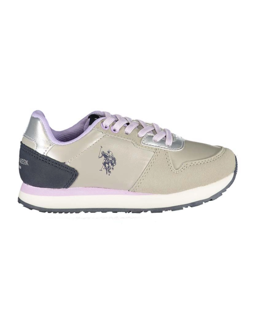 U.S. Polo Assn. - Ténis Homem Prateado