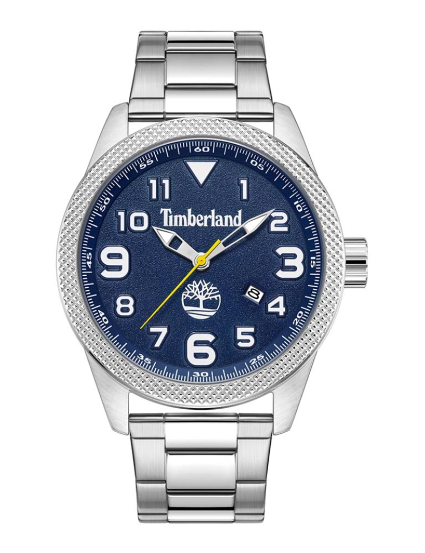 Timberland - Relógio Homem Millbury Mostrador Azul Bracelete Aço