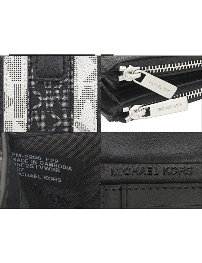 imagem de Michael Kors  Carteira De Mão Preta 35F2Stvw3B2