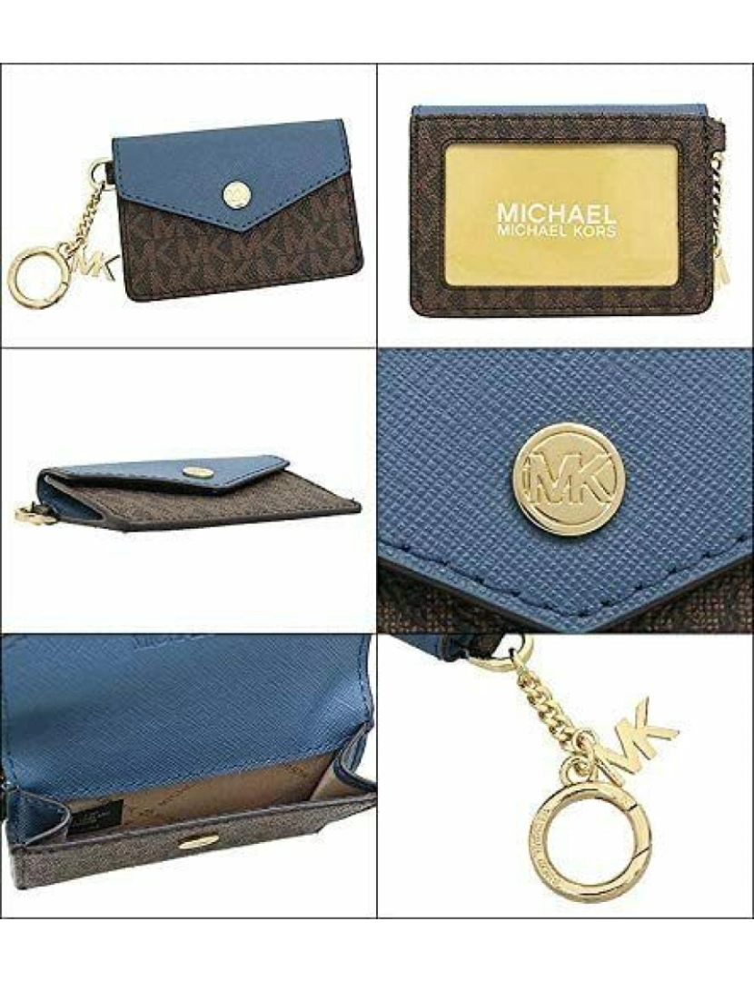 imagem de Michael Kors 35F0Gw9D1B Brown Blue2