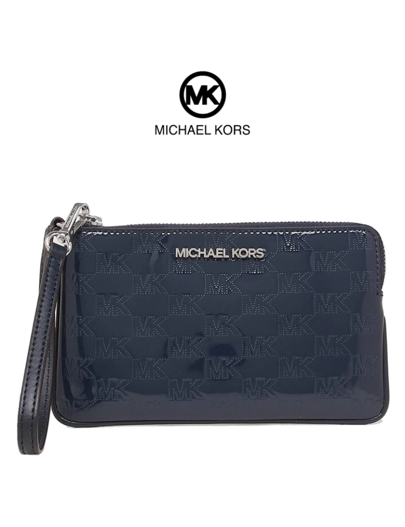 imagem de Michael Kors Pouch Coin Azul 38S0Cttw7V1