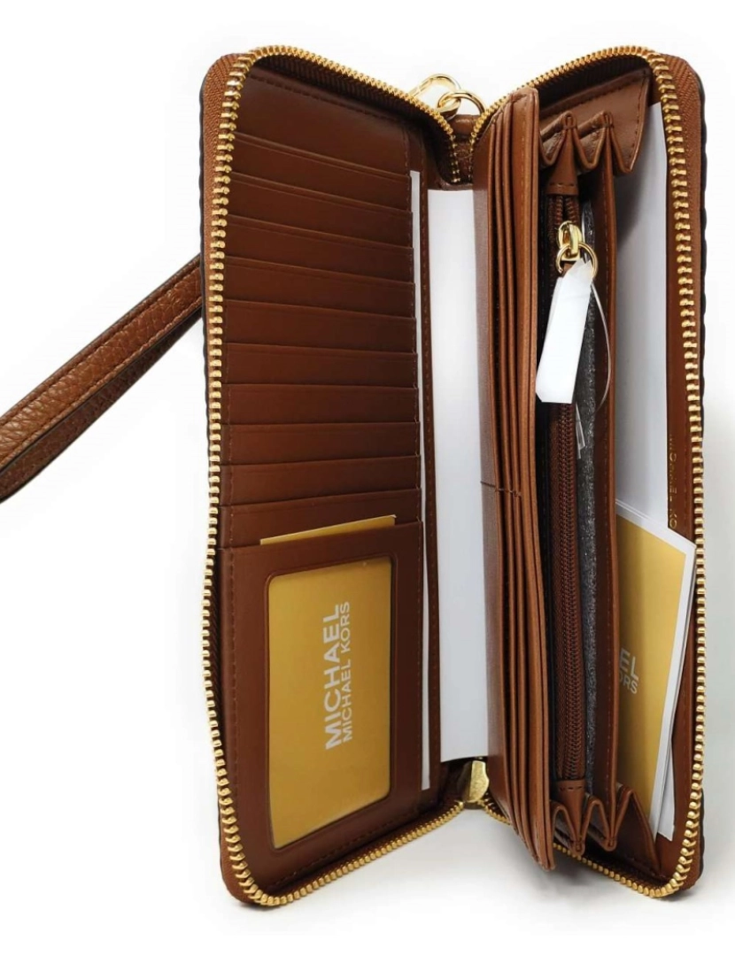 imagem de Michael Kors Carteira Luggage Brow Jet Set / Box Gift3