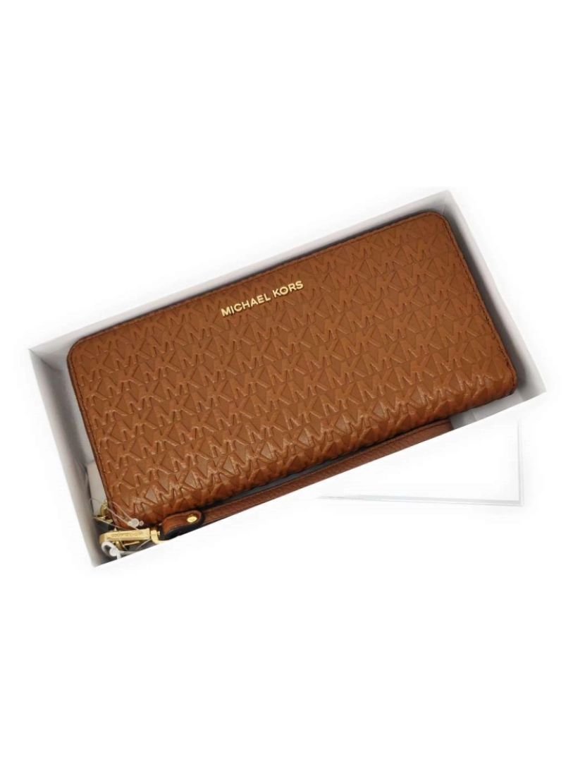 imagem de Michael Kors Carteira Luggage Brow Jet Set / Box Gift6