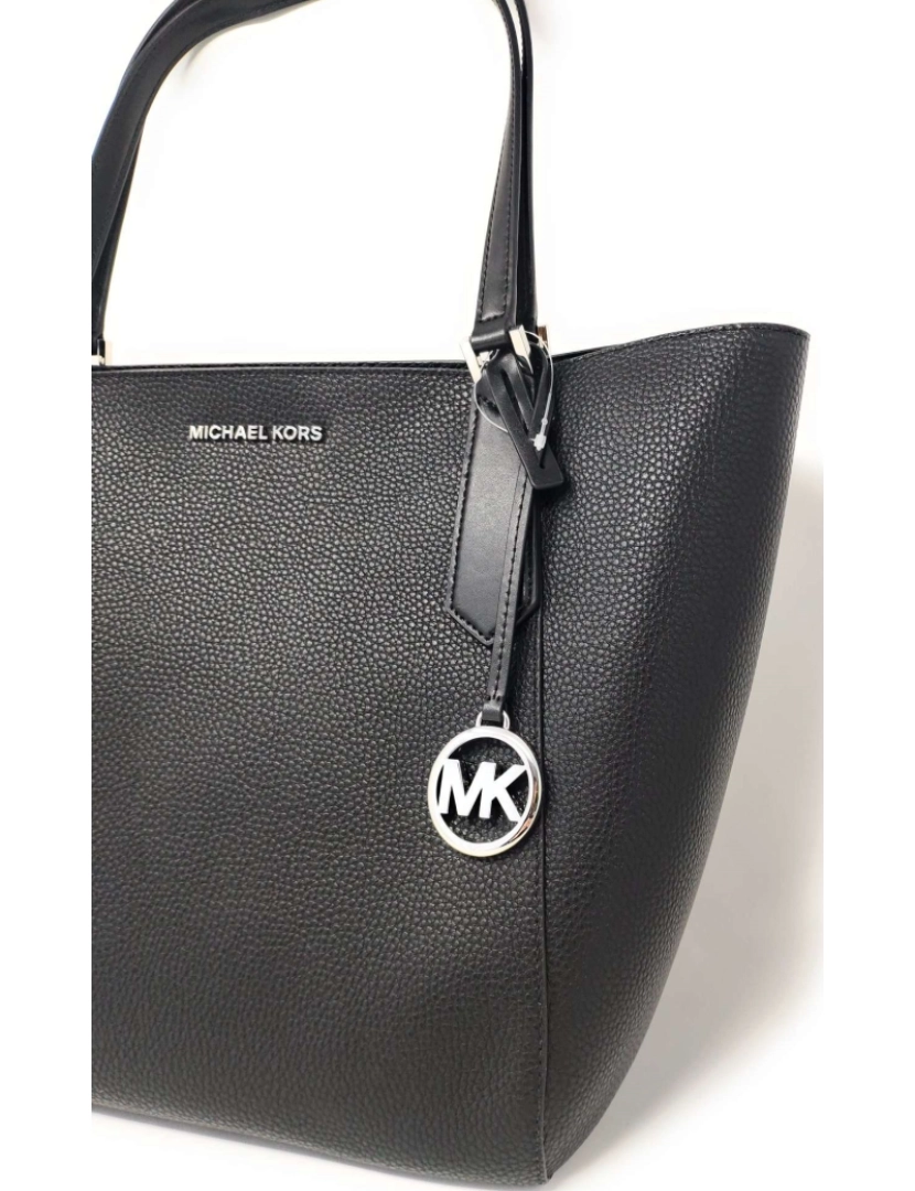 imagem de Michael Kors Kimberly Black Logo Prateado2