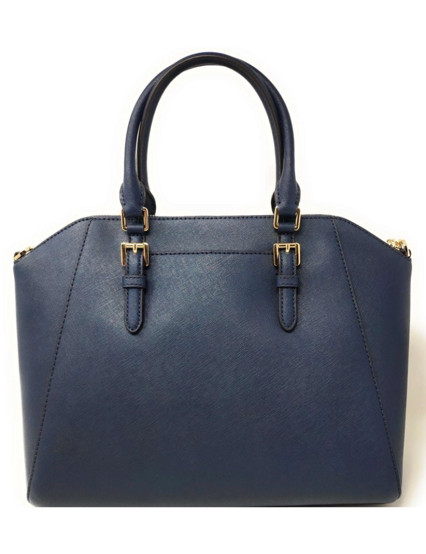 imagem de Michael Kors Ciara Navy Logo Dourado4