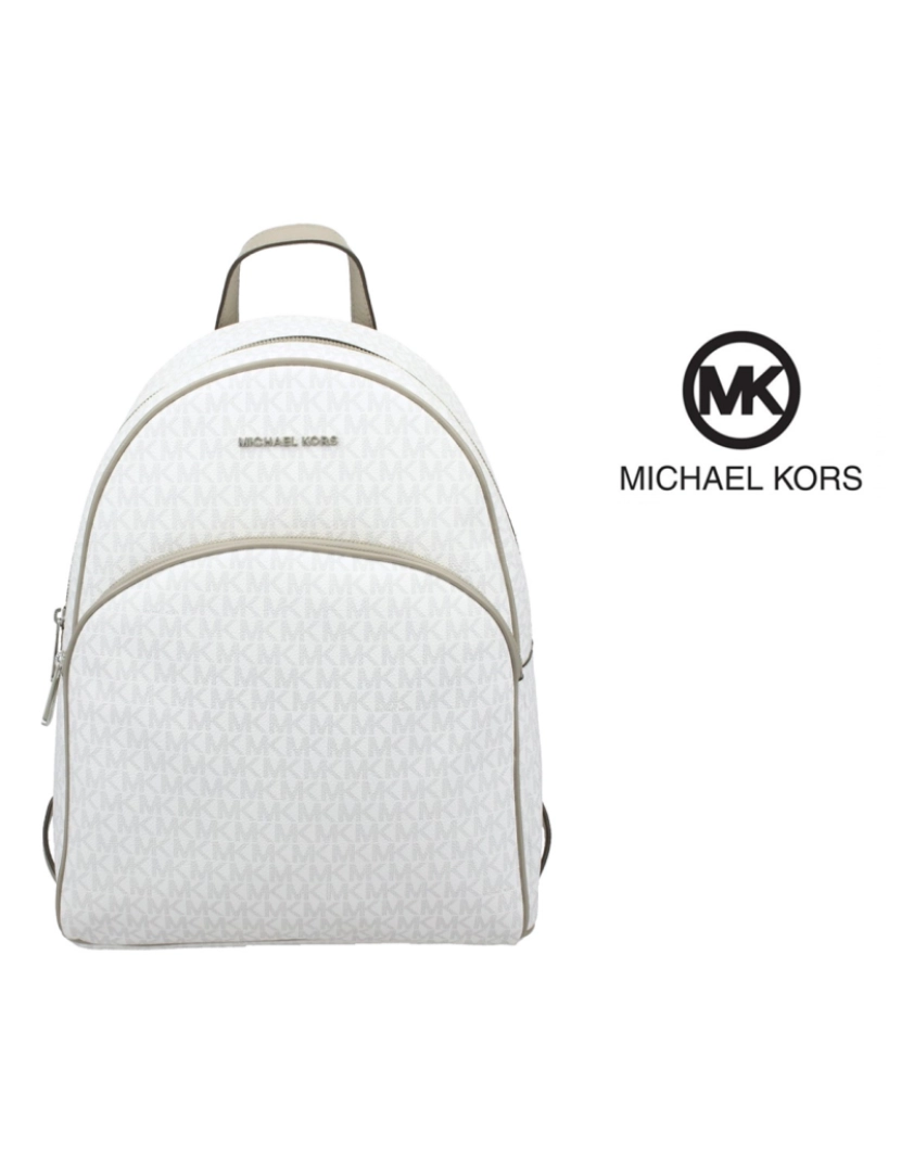 imagem de Michael Kors Mochila Abbey White Mlt1