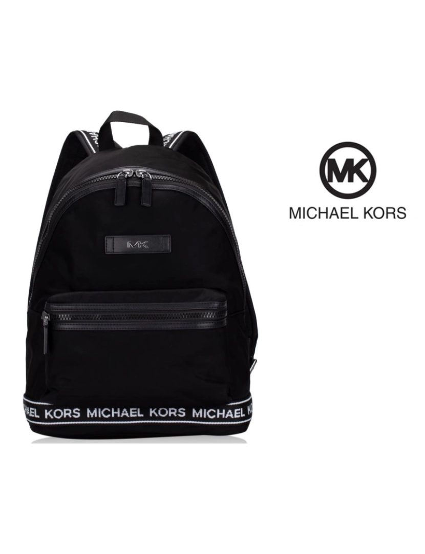 imagem de Michael Kors Mochila Homem Sport Black White  1