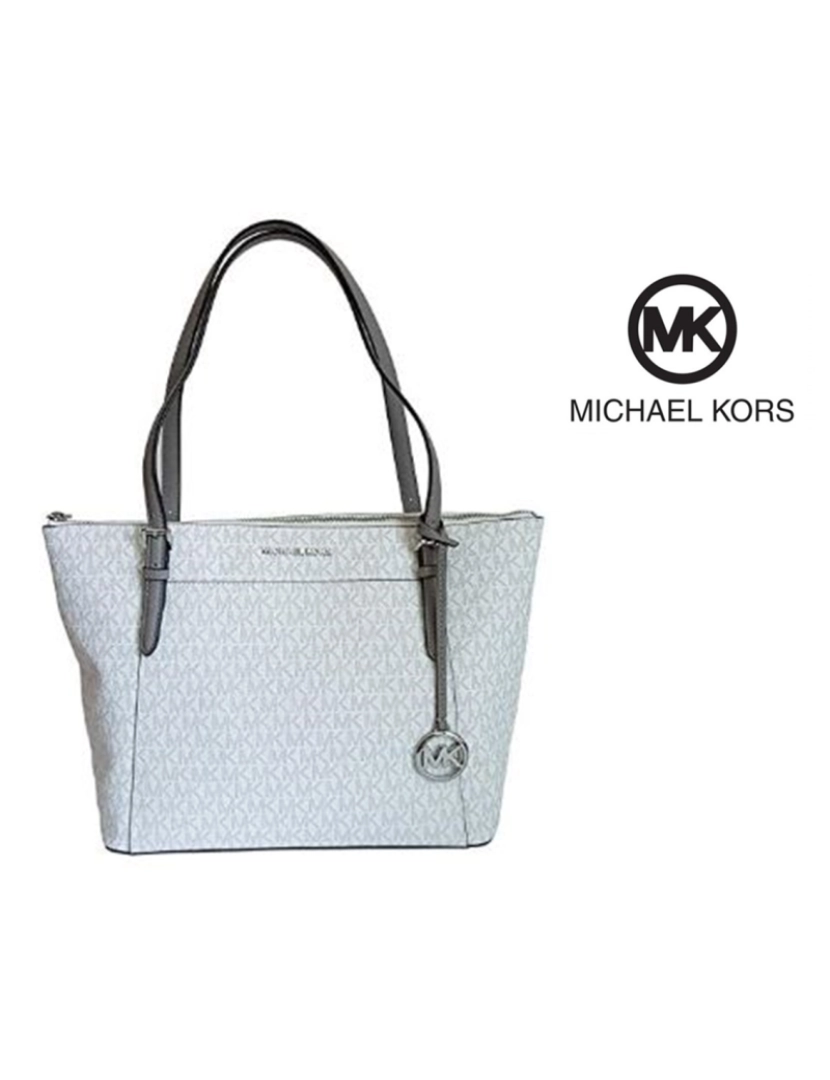 imagem de Michael Kors Lgtztote Bright White  1