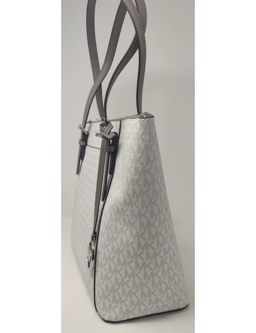 imagem de Michael Kors Lgtztote Bright White  4