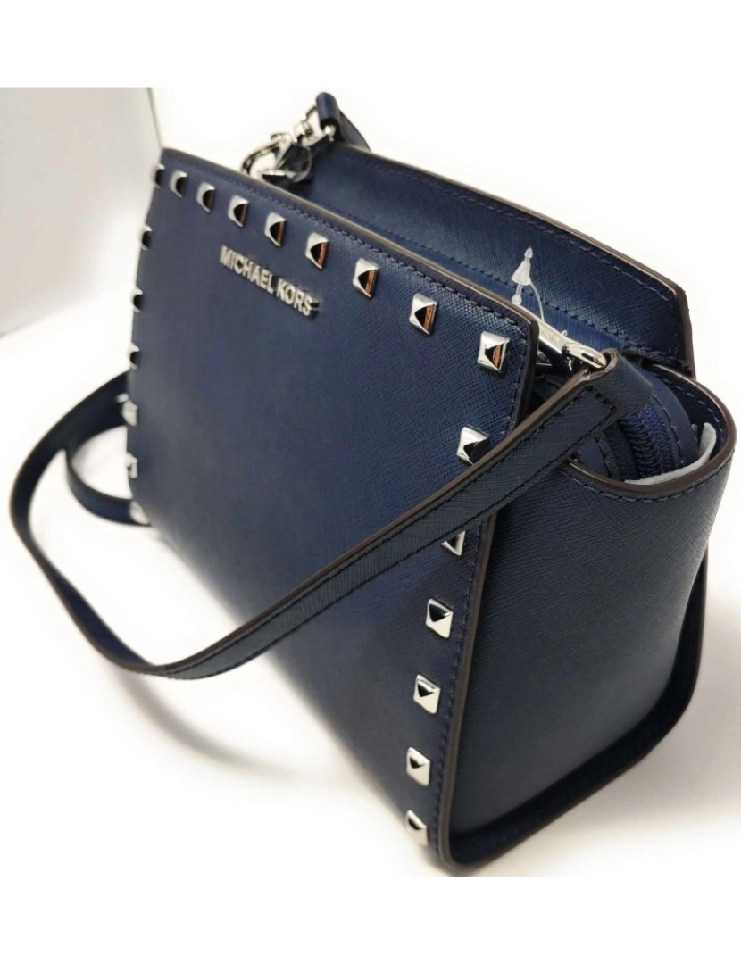 imagem de Michael Kors 35T9Slsm2L Navy Ns  4