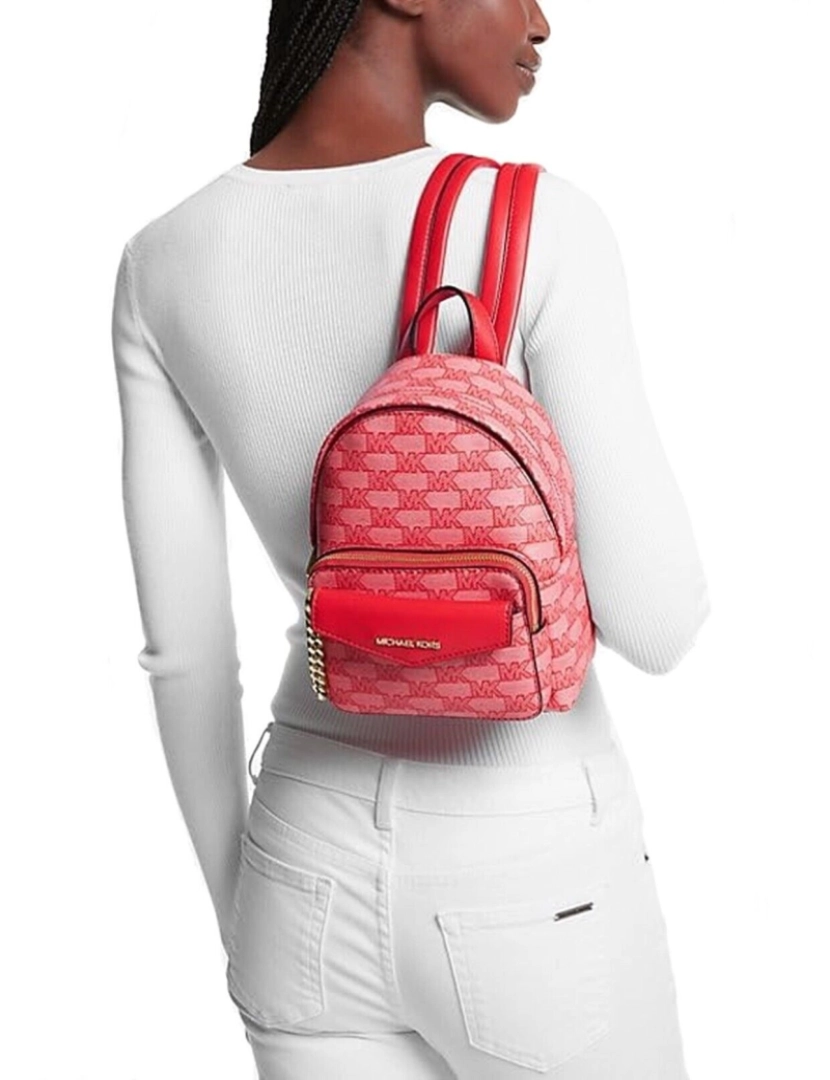 imagem de Michael Kors Mochila + Bolsa 2 Em 1 35F3G5Mb0R Dk Sangria2