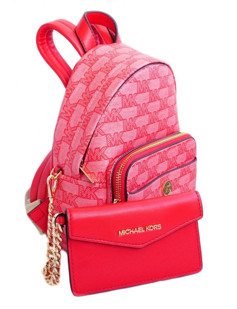 imagem de Michael Kors Mochila + Bolsa 2 Em 1 35F3G5Mb0R Dk Sangria9