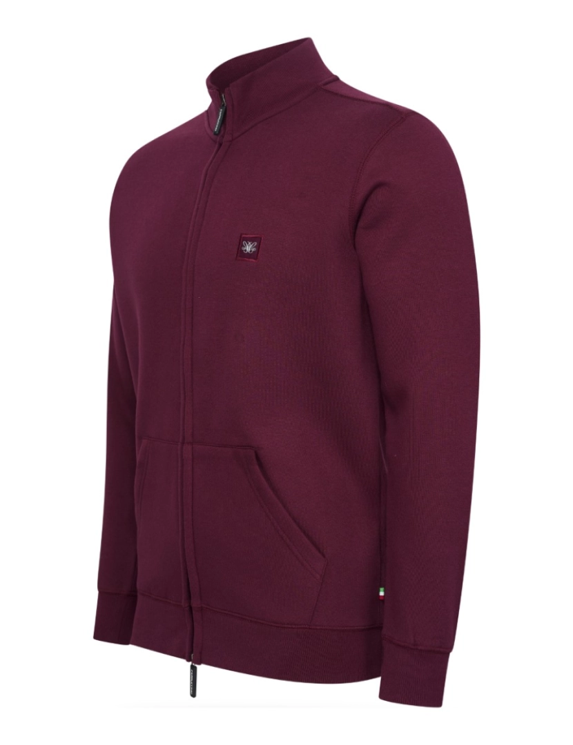 imagem de Cappuccino Italia Fleece Zip Jack Vermelho1