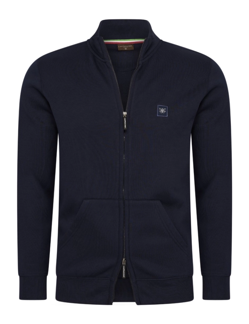 imagem de Cappuccino Italia Fleece Zip Jack Azul3