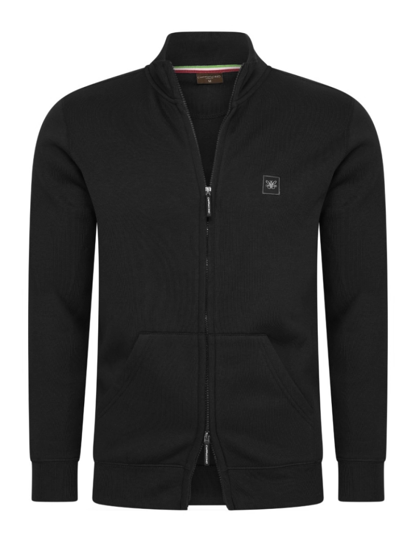 imagem de Cappuccino Italia Fleece Zip Jack Negro3