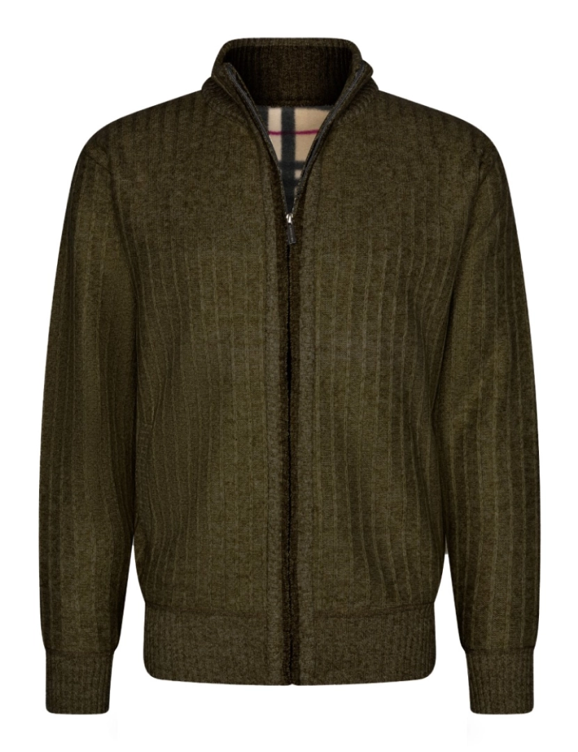 imagem de Cappuccino Italia Bounded Jacket Zwart Verde1