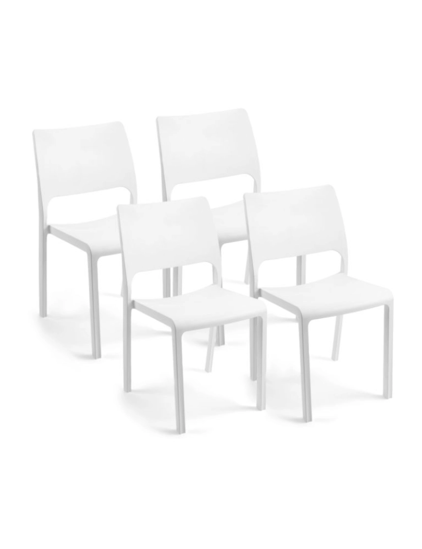 imagem de Conjunto de 4 cadeiras de exterior Shine2