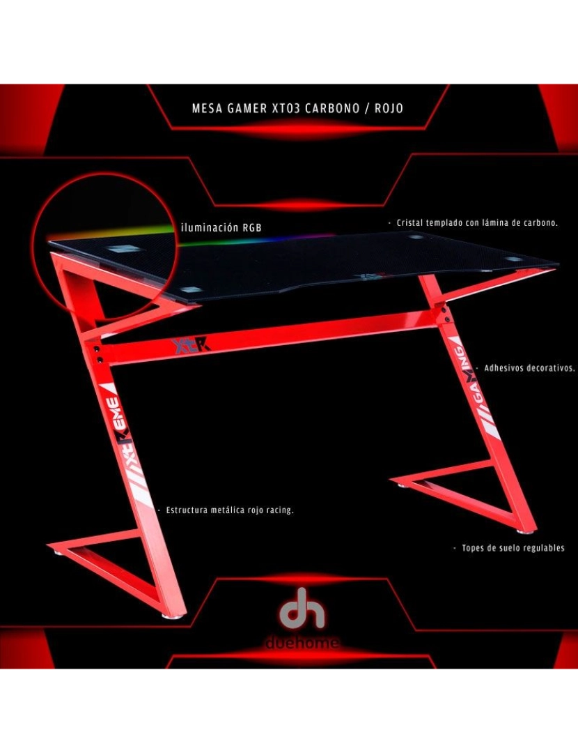 imagem de Mesa de jogo XT03 LED RGB5