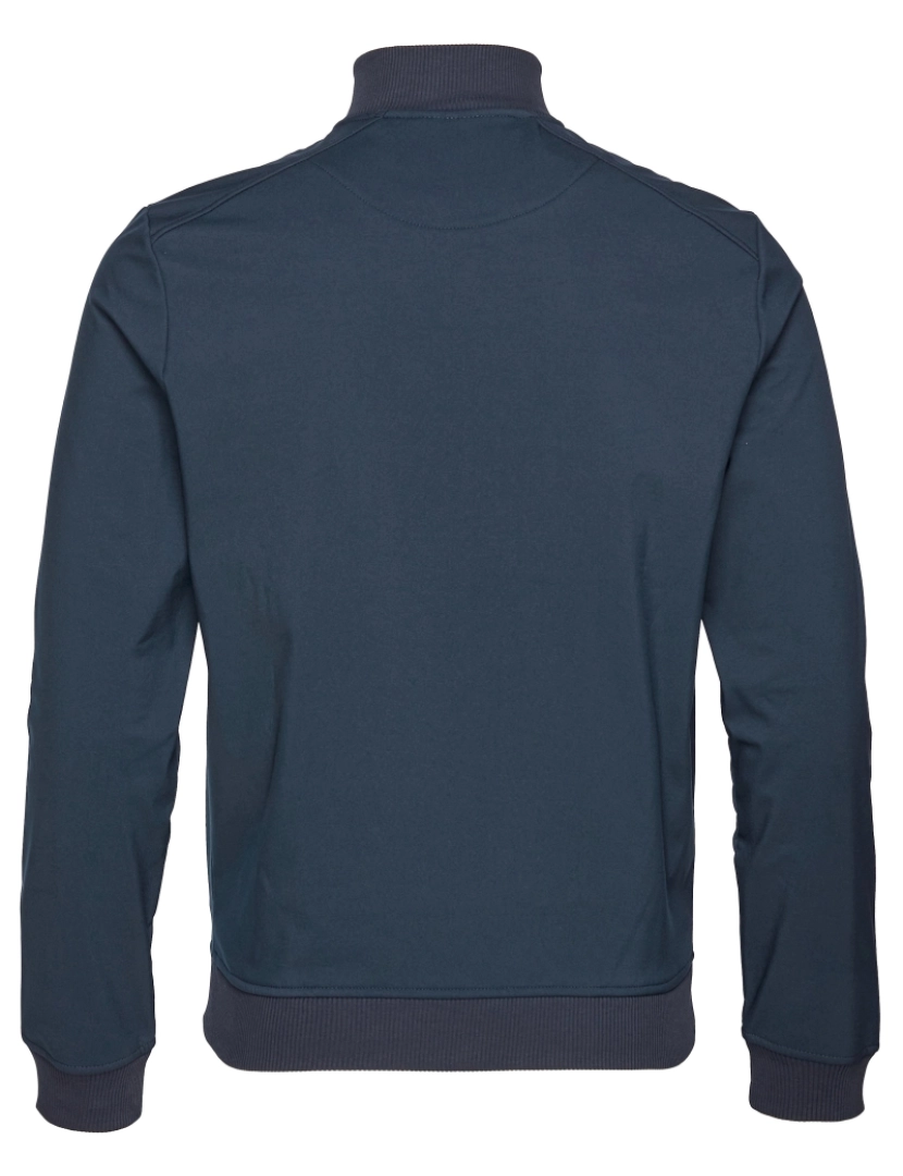 imagem de Lyle & Scott Softshell Funnel Neck Jacket Azul3