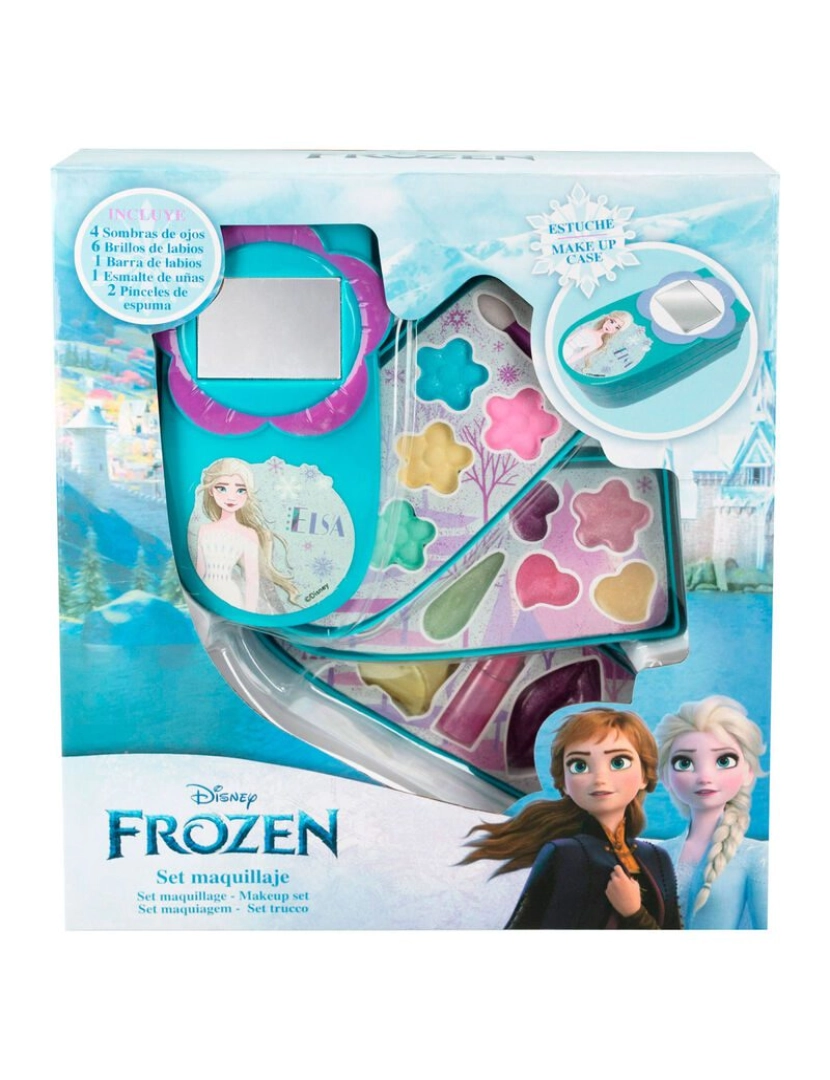 imagem de Set maquillaje telefono Frozen Disney1