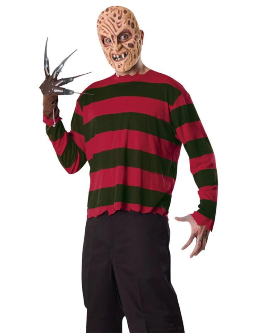 imagem de Kit disfraz Freddy Krueger Pesadilla en Elm Street adulto1