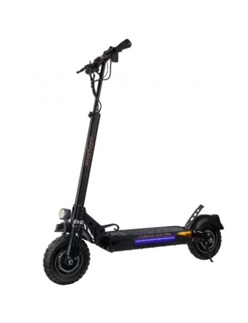 imagem de Patinete ElÃ©ctrico SmartGyro Crossover Dual Pro/ Motor 2400W/ Ruedas 10"/ 25km/h/ AutonomÃ­a 50km/ Negro1