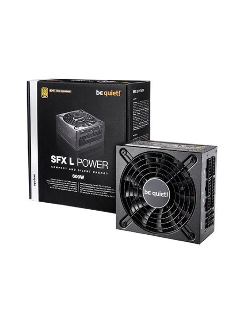 imagem de FUENTE DE ALIMENTACION SFX 600W BE QUIET SFX-L POWER1