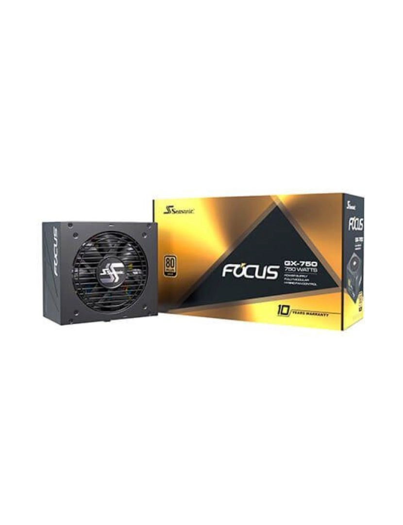 imagem de FUENTE DE ALIMENTACION ATX 750W SEASONIC FOCUS GX 7501