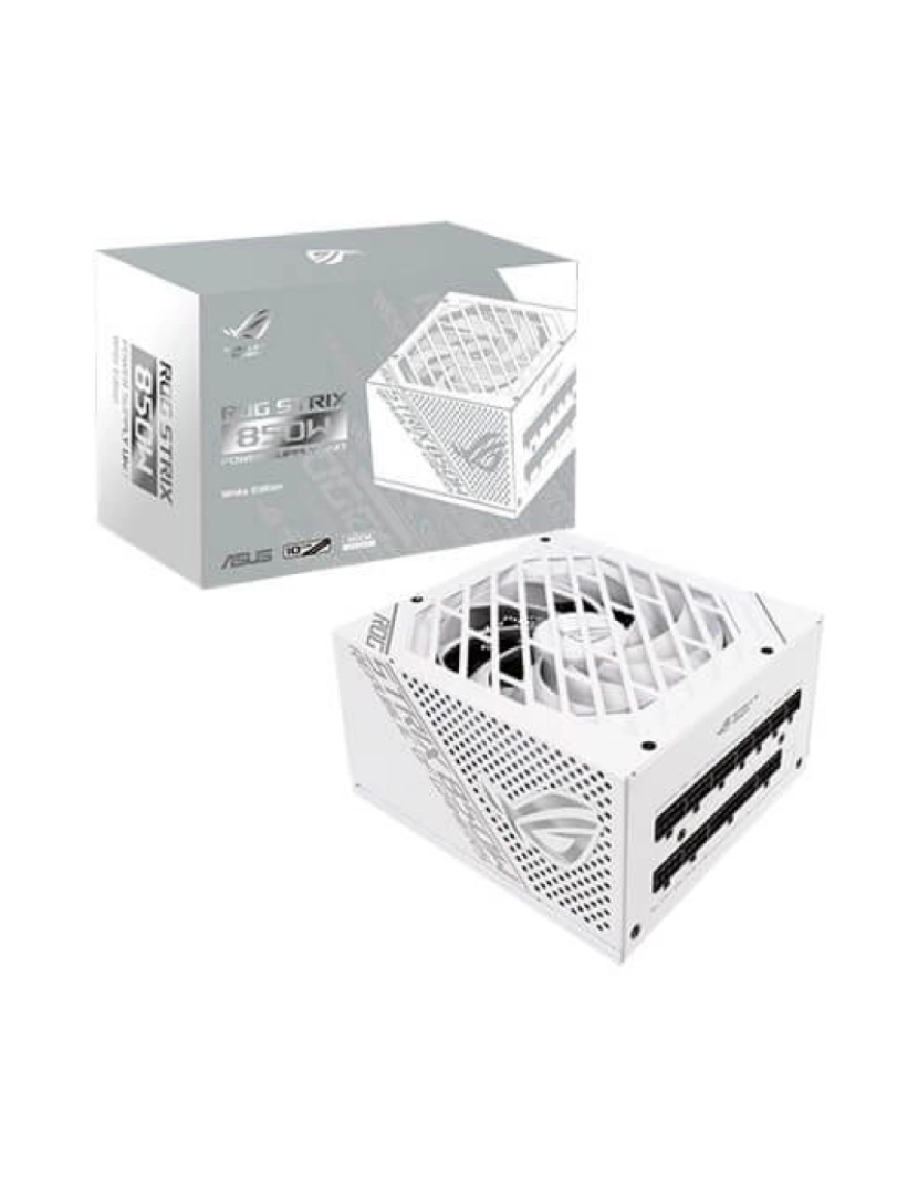 imagem de FUENTE DE ALIMENTACION ATX 850W ASUS ROG STRIX 850G WHITE1