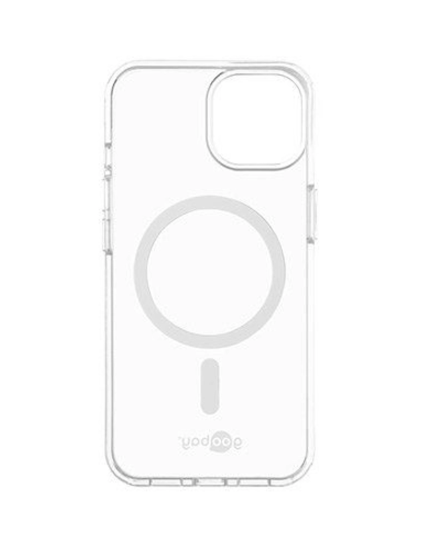 imagem de FUNDA GOOBAY IPHONE 14 PLUS MAGSAFE TRANSPARENTE1