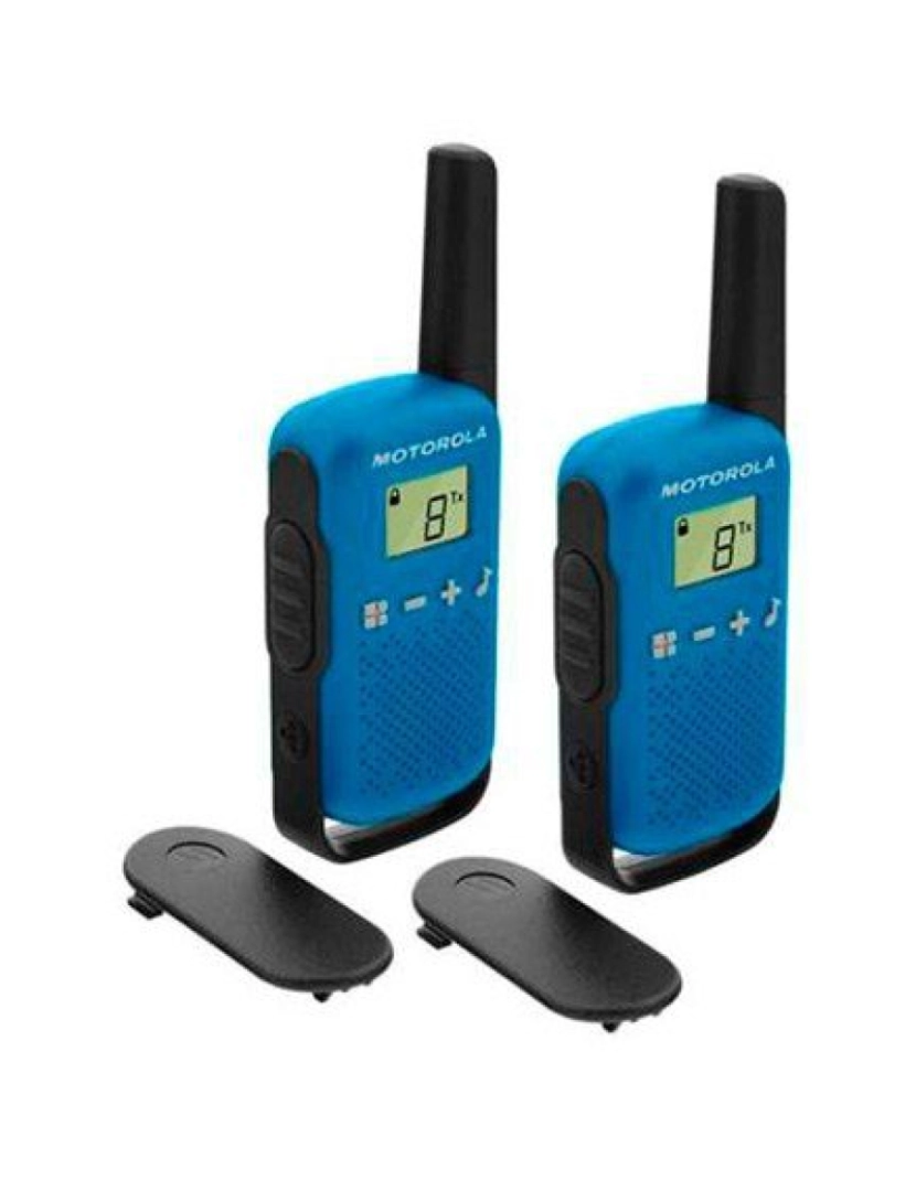 imagem de WALKIE-TALKIE MOTOROLA TLKR-T42 AZUL PACKS 21