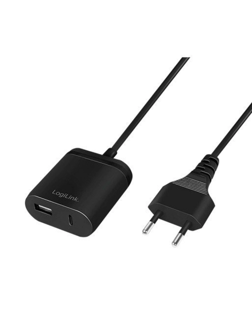 imagem de CARGADOR USB LOGILINK PA0256 NEGRO1