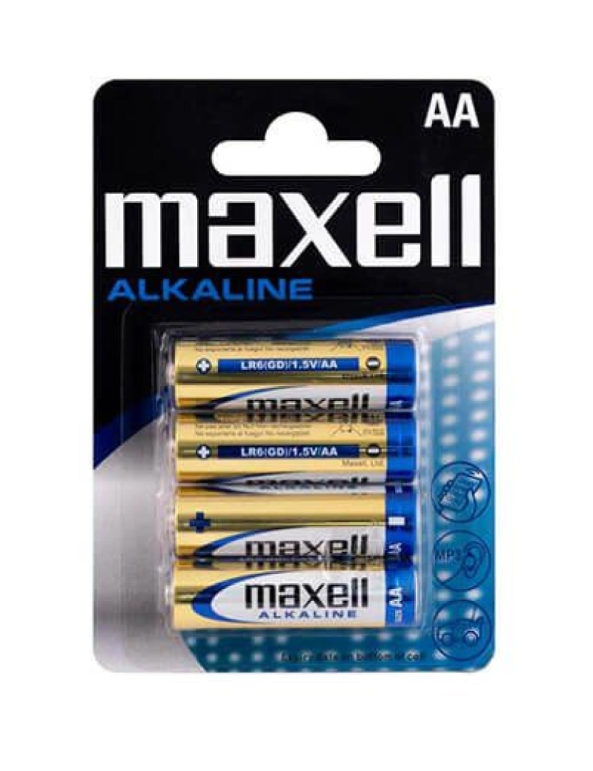 imagem de PILA ALCALINA MAXELL LR06 AA (PACK 4)1