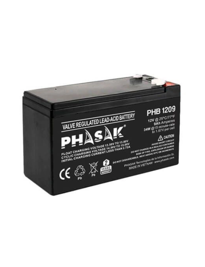 imagem de BATERIA PHASAK PHB 12091