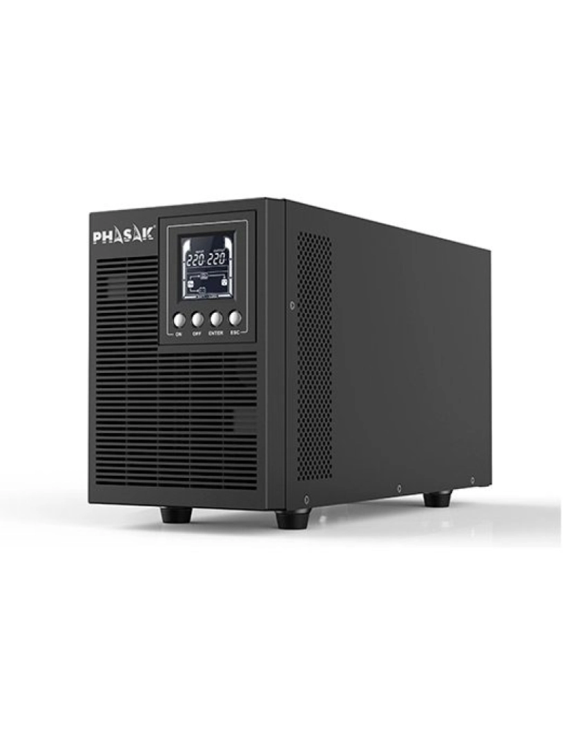 imagem de SAI/UPS 2000VA PHASAK ON-LINE 3XSCHUKO PH 92201