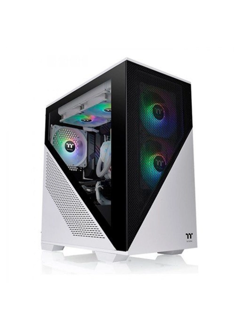 imagem de TORRE M-ATX THERMALTAKE DIVIDER 170 TG ARGB SNOW1