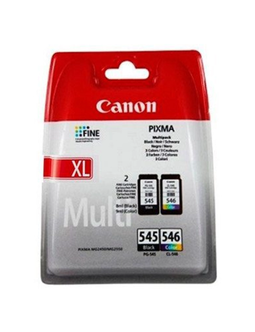 imagem de CARTUCHO ORIGINAL CANON PG-545XL/CL-546XL MULTIPACK1