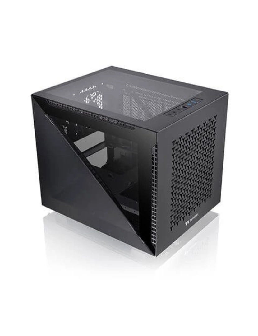 imagem de TORRE MICROATX THERMALTAKE DIVIDER 200TG AIR BLACK1