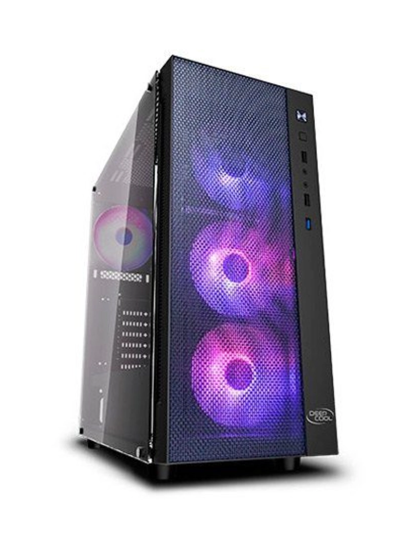 imagem de TORRE E-ATX DEEPCOOL MATREXX 55 MESH ADD-RGB 4F NEGRO1