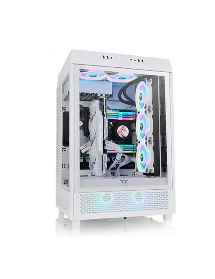 imagem de TORRE E-ATX THERMALTAKE THE TOWER 500 SNOW1