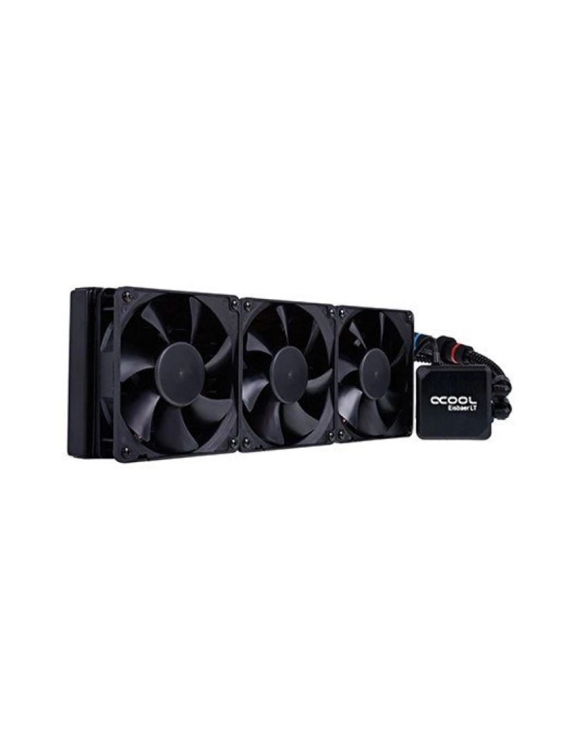 imagem de REFRIGERACIÃ“N LÃQUIDA ALPHACOOL EISBAER LT360 NEGRO1